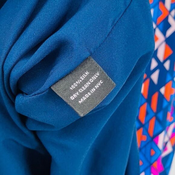 Alice & Trixie | 💯 silk Retro / Mod style dress | size small - Picture 5 of 6